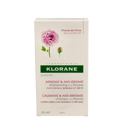 KLORANE CHAMPU A LA PEONIA BIO 1 ENVASE 200 ml