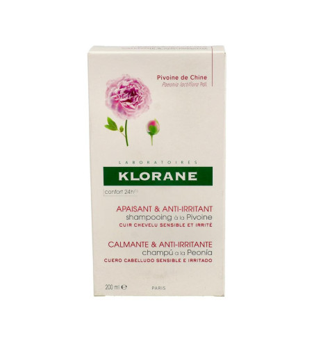 KLORANE CHAMPU A LA PEONIA BIO 1 ENVASE 200 ml