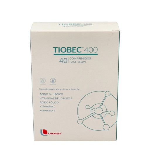TIOBEC 400 40 COMPRIMIDOS FAST SLOW