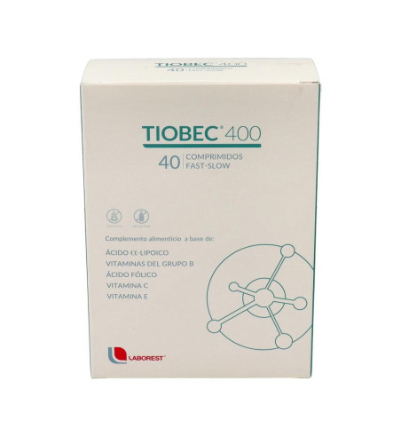 TIOBEC 400 40 COMPRIMIDOS FAST SLOW