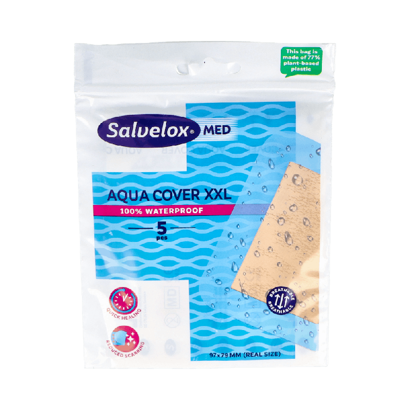Salvelox Med Aqua Cover Apósito Estéril XXL - 5 uds | Farmaenvia