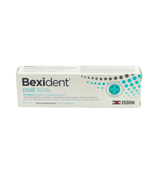 BEXIDENT POST TRATAMIENTO COADYUVANTE GEL TOPICO MUCOADHESIVO 1 ENVASE 25 ml
