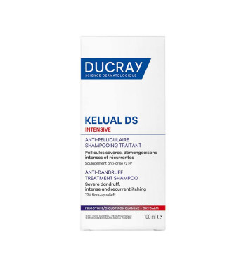 KELUAL DS INTENSIVE CHAMPU TRATANTE ANTICASPA DUCRAY 1 ENVASE 100 ml