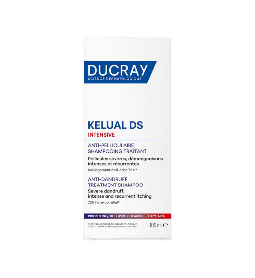 KELUAL DS INTENSIVE CHAMPU TRATANTE ANTICASPA DUCRAY 1 ENVASE 100 ml