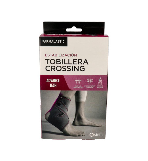 TOBILLERA FARMALASTIC ADVANCE TECH CROSSING 1 UNIDAD TALLA UNICA