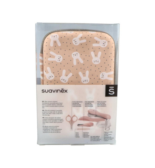 SET MANICURA SUAVINEX ROSA
