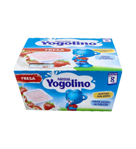 NESTLE YOGOLINO 4 ENVASES 100 g SABOR FRESA