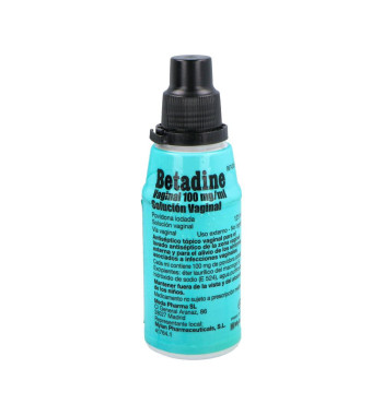 BETADINE VAGINAL 100 mg/ml SOLUCION VAGINAL 1 FRASCO 125 ml