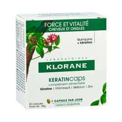 KLORANE KERATINCAPS 30 CAPSULAS