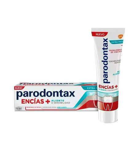 PARODONTAX ENCIAS ALIENTO SENSIBILIDAD BLANQUEANTE 1 TUBO 75 ml