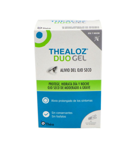 THEALOZ DUO GEL ESTERIL UNIDOSIS 30 UNIDOSIS 0,4 ml