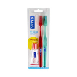CEPILLO DENTAL ADULTO VITIS MEDIO DUPLO