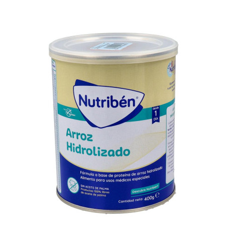 NUTRIBEN ARROZ HIDROLIZADO 1 BOTE 400 G SABOR NEUTRO