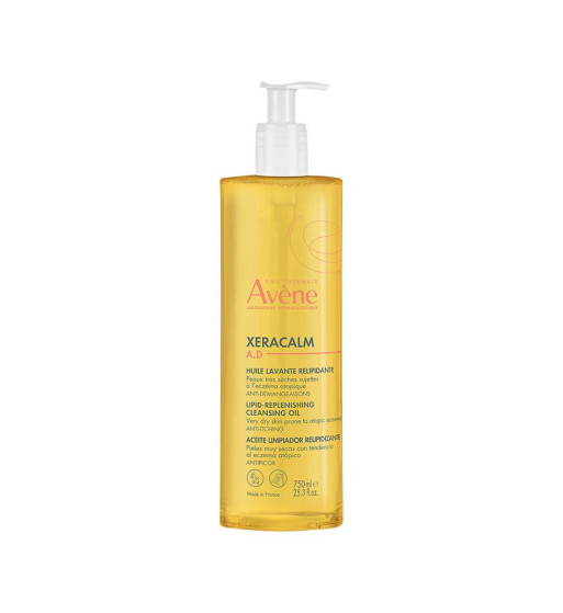 AVENE XERACALM A.D. ACEITE LIMPIADOR RELIPIZANTE 1 ENVASE 750 ml