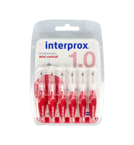 CEPILLO DENTAL INTERPROX MINI CONICO 6U