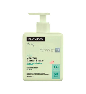 SUAVINEX BABY CHAMPU EXTRA-SUAVE 1 BOTELLA 500 ml