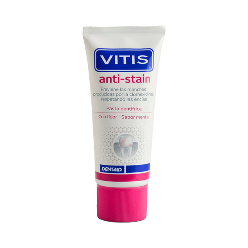 VITIS ANTISTAIN PASTA DENTIFRICA 1 ENVASE 50 ml SABOR MENTA