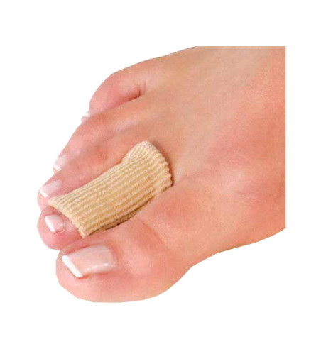 TUBO PROTECTOR DEDOS RECUBRIMIENTO INTERIOR GEL COMFORGEL TEJIDO CANALE 1,5 cm DIAMETRO 2 UNIDADES