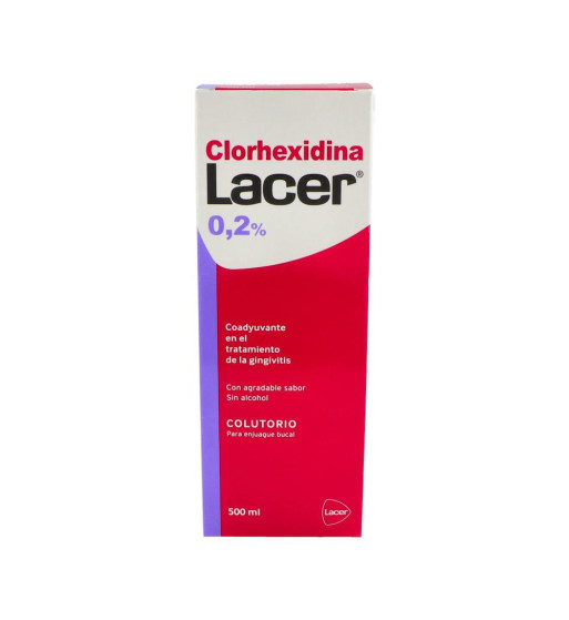 LACER COLUTORIO CLORHEXIDINA 0.2 1 ENVASE 500 ml