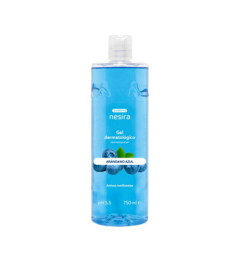 ACOFARMA NESIRA GEL DERMATOLOGICO 1 ENVASE 750 ml ARANDANO AZUL