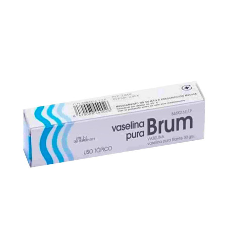 VASELINA PURA BRUM 1 TUBO 30 g