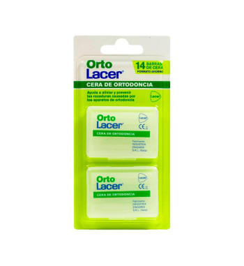 CERA ORTODONCIA PROTECTORA ROZADURA ORTOLACER 14 BARRITAS