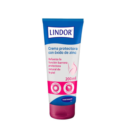 LINDOR CREMA PROTECTORA CON OXIDO DE ZINC 1 TUBO 200 ml