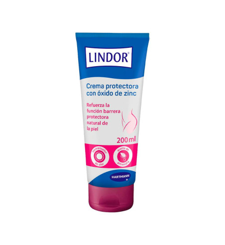 LINDOR CREMA PROTECTORA CON OXIDO DE ZINC 1 TUBO 200 ml