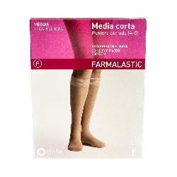 Farmalastic Media Corta Compresión Fuerte A-D | Farmaenvia