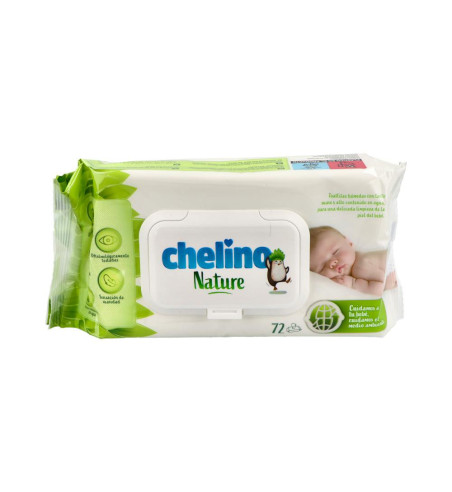 CHELINO NATURE 72 TOALLITAS