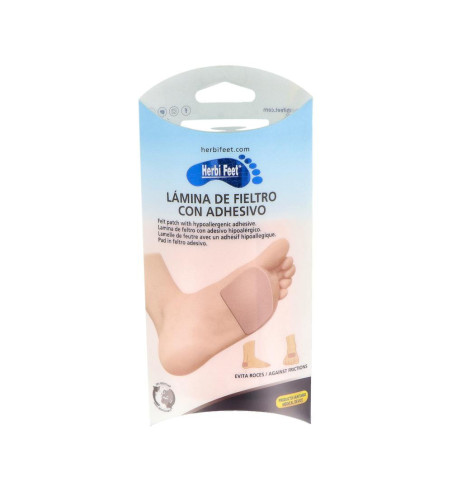 HERBI FEET LAMINA DE FIELTRO CON ADHESIVO 50X 9 CM