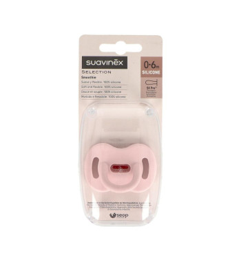 CHUPETE SILICONA FISIOLOGICO SUAVINEX TODOSILICONA 0 - 6 MESES 1 UNIDAD