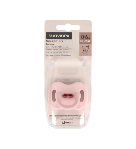 CHUPETE SILICONA FISIOLOGICO SUAVINEX TODOSILICONA 0 - 6 MESES 1 UNIDAD