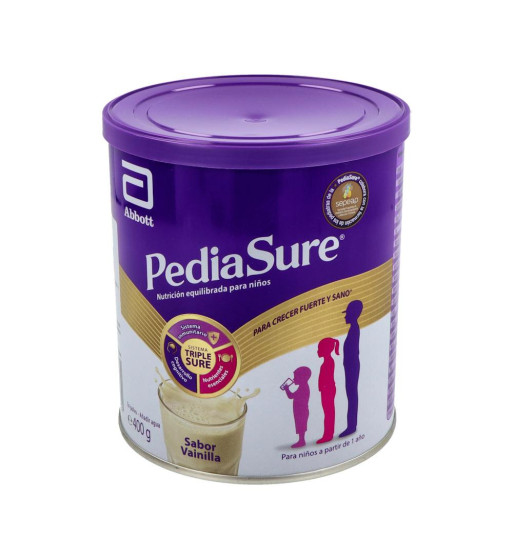 PEDIASURE POLVO 1 LATA 400 g SABOR VAINILLA