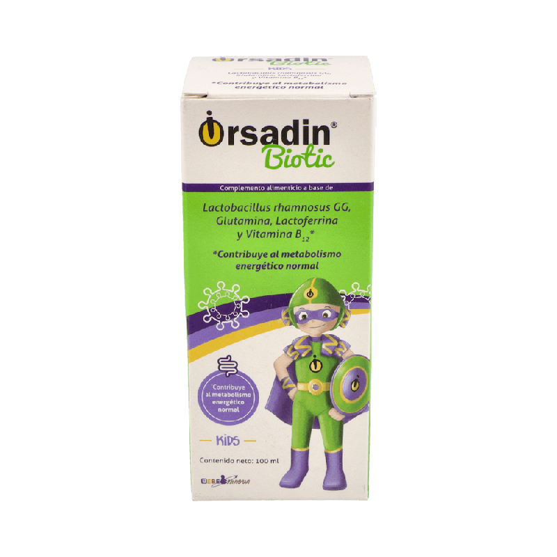 ORSADIN BIOTIC KIDS 100ml | Rehidratación Infantil | Farmaenvia