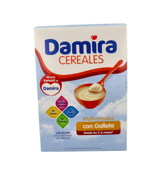 DAMIRA MULTICEREALES GALLETA 1 ENVASE 600 g