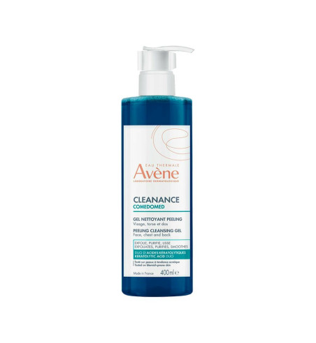 AVENE CLEANANCE COMEDOMED GEL LIMPIADOR EXFOLIANTE 1 ENVASE 400 ml