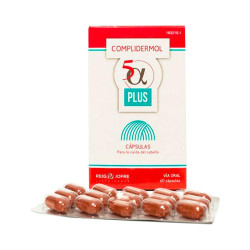 Complidermol 5 Alfa Plus 60 Cápsulas | Farmaenvia