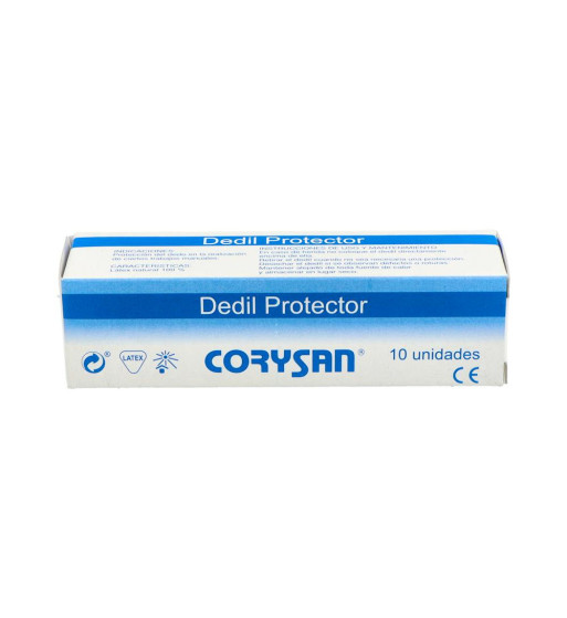 DEDIL CORYSAN LATEX DIAMETRO 17 cm TALLA 3 10 UNIDADES
