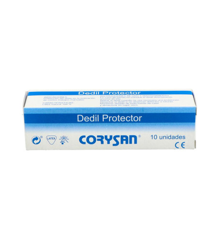 DEDIL CORYSAN LATEX DIAMETRO 17 cm TALLA 3 10 UNIDADES