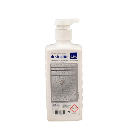 DESINCLOR CLORHEX JAB 0,8 500ML AZ IMAR