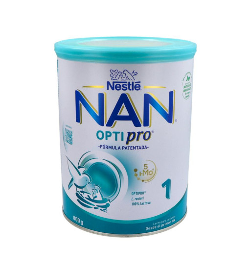 NAN OPTIPRO 1 LECHE LACTANTES 1 ENVASE 800 g