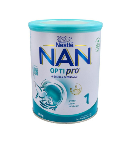 NAN OPTIPRO 1 LECHE LACTANTES 1 ENVASE 800 g