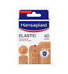 HANSAPLAST ELASTIC APOSITO ADHESIVO 40 UNIDADES SURTIDO DIFERENTES TAMAÑOS