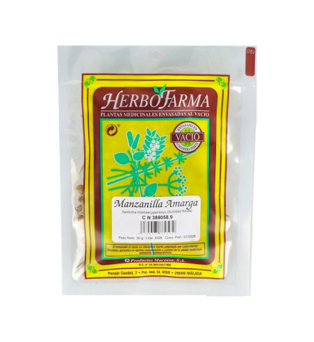 MANZANILLA AMARGA HERBOFARMA 1 ENVASE 30 g