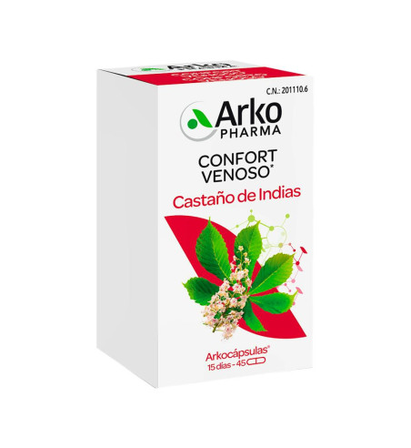 ARKOPHARMA CASTAÑO DE INDIAS BIO 45 CAPSULAS
