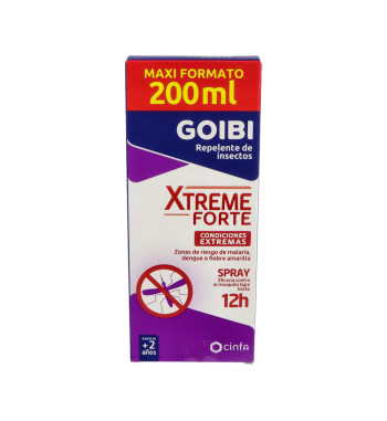 GOIBI XTREME FORTE REPELENTE DE INSECTOS 1 SPRAY 200 ml