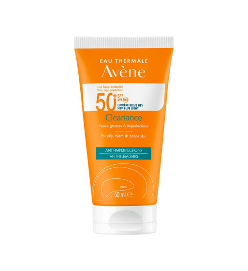 AVENE CLEANANCE SOLAR SPF 50 MUY ALTA PROTECCION 1 TUBO 50 ml