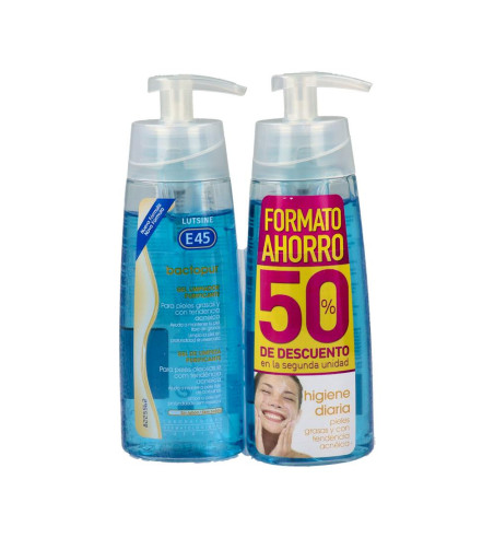 BACTOPUR GEL LIMPIADOR E45 LUTSINE 2 ENVASES 200 ml