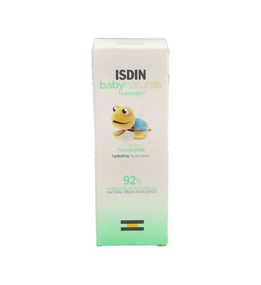 ISDIN BABY NATURALS NUTRAISDIN CREMA FACIAL HIDRATANTE DIARIA 1 ENVASE 50 ml